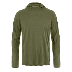 Fjallraven Abisko Wool Sun-hoodie Laurel Green - Parasol Store