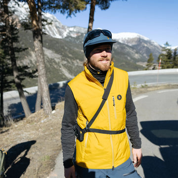 Fjallraven Bergtagen 60 Insulation vest Mountain Blue - Parasol Store