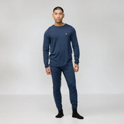 Fjallraven Bergtagen Merino 190 LS Mountain Blue - Parasol Store