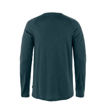 Fjallraven Bergtagen Merino 190 LS Mountain Blue - Parasol Store