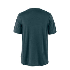 Fjallraven Bergtagen Merino 190 SS Mountain Blue - Parasol Store