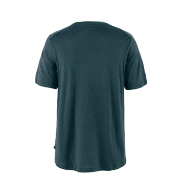 Fjallraven Bergtagen Merino 190 SS Mountain Blue - Parasol Store