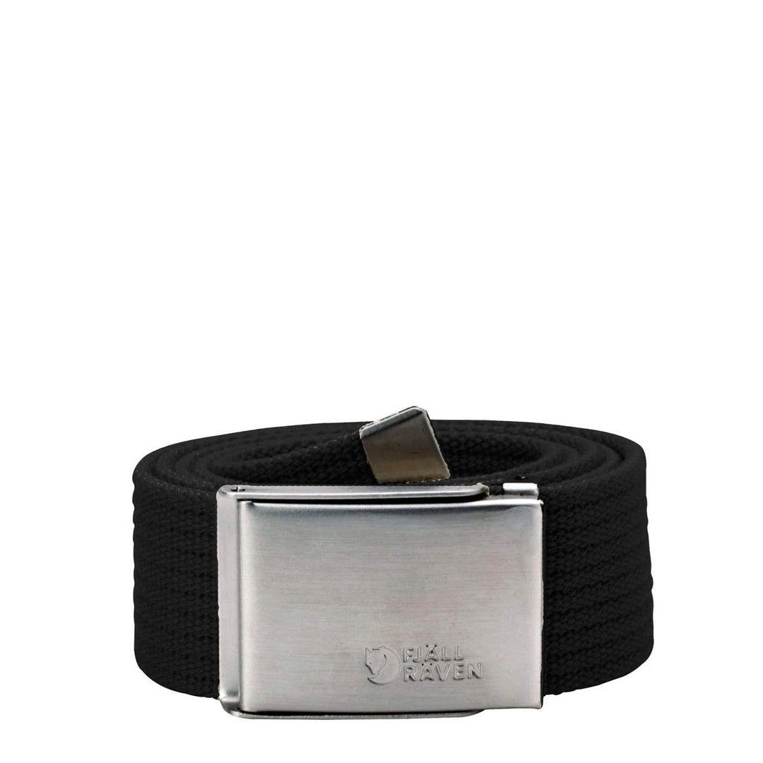 Fjallraven Canvas Belt Black - Parasol Store