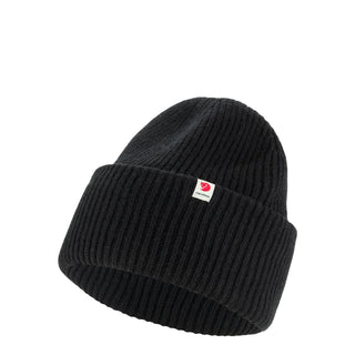 Fjallraven  Heavy Beanie Black - Parasol Store