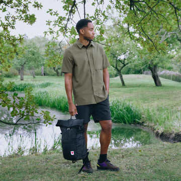 Fjallraven High Coast Pack Shirt SS Laurel Green
