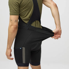 Fjallraven Hoja Bib Shorts Classic Black