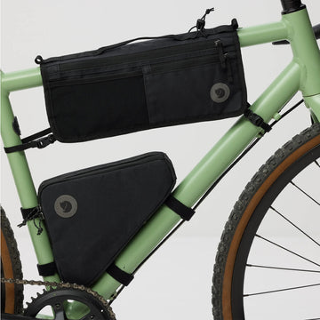 Fjallraven Hoja Bike Frame Fold Bag Classic Black
