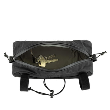 Fjallraven Hoja Handlebar Pocket Black - Parasol Store