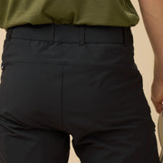 Fjallraven Hoja Hybrid Trousers Black - Parasol Store