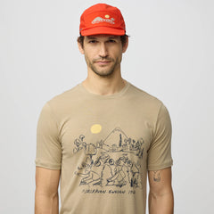 Fjallraven Hoja Lugnt Wool T-shirt Classic Fossil