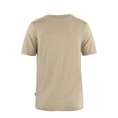 Fjallraven Hoja Lugnt Wool T-shirt Classic Fossil