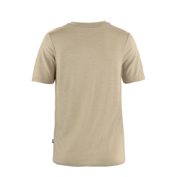 Fjallraven Hoja Lugnt Wool T-shirt Classic Fossil