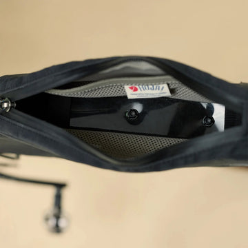 Fjallraven Hoja Top Tube Bag Black - Parasol Store