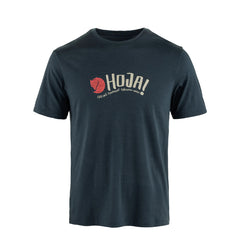 Fjallraven Hoja Wool T-shirt Dark Navy - Parasol Store