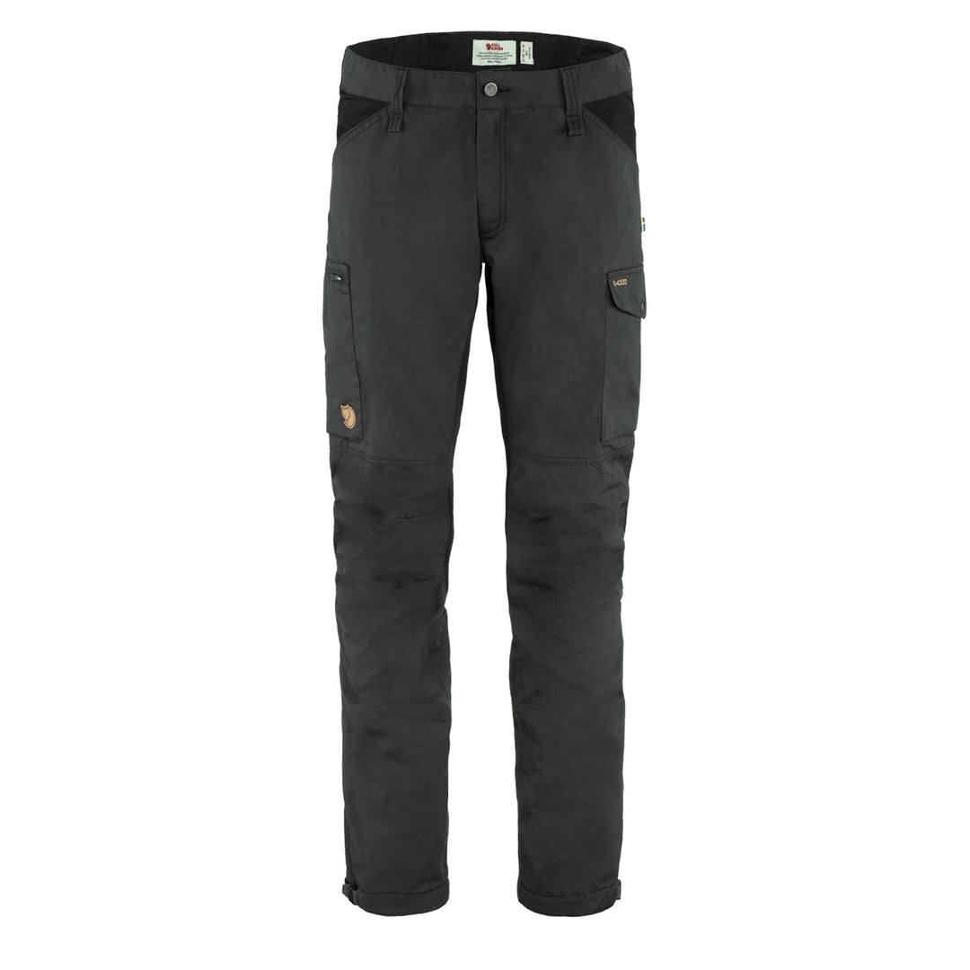 Fjallraven Kaipak Trousers Reg Leg Dark Grey / Black Fjallraven