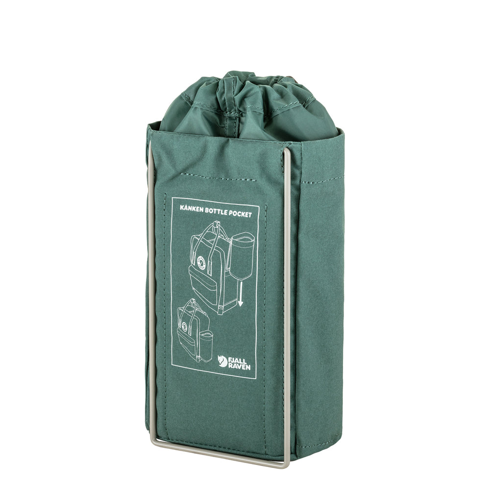 Fjallraven Kanken Bottle Pocket Frost Green - Parasol Store