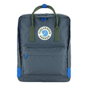 Fjallraven Kanken Koncept Backpack Super Grey / Green - Parasol Store