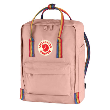 Fjallraven Kanken Rainbow Classic Backpack Chalk Rose / Rainbow - Parasol Store