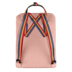 Fjallraven Kanken Rainbow Classic Backpack Chalk Rose / Rainbow - Parasol Store