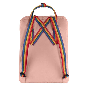 Fjallraven Kanken Rainbow Classic Backpack Chalk Rose / Rainbow - Parasol Store