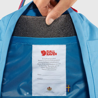 Fjallraven Kanken Rainbow Mini Chalk Rose / Rainbow - Parasol Store