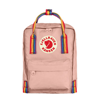 Fjallraven Kanken Rainbow Mini Chalk Rose / Rainbow - Parasol Store