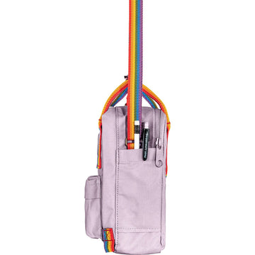 Fjallraven Kanken Rainbow Sling Chalk Rose / Rainbow - Parasol Store