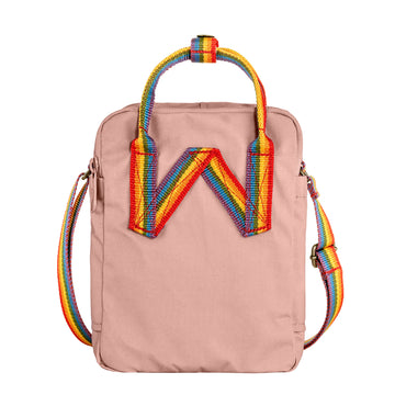 Fjallraven Kanken Rainbow Sling Chalk Rose / Rainbow - Parasol Store