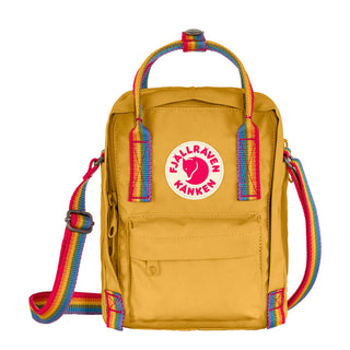 Fjallraven Kanken Rainbow Sling Ochre / Rainbow - Parasol Store