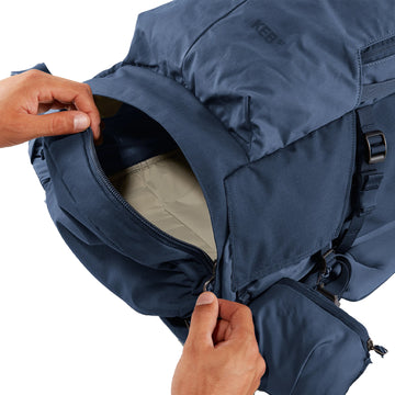 Fjallraven Keb 52 Storm / Dark Navy - Parasol Store