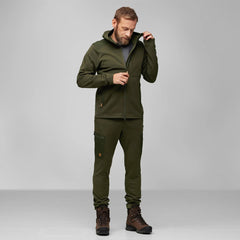 Fjallraven Keb Fleece Hoodie Classic Deep Forest - Parasol Store