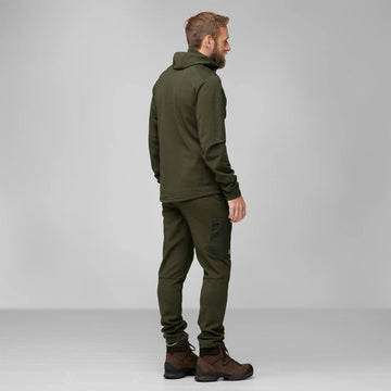 Fjallraven Keb Fleece Hoodie Classic Deep Forest - Parasol Store