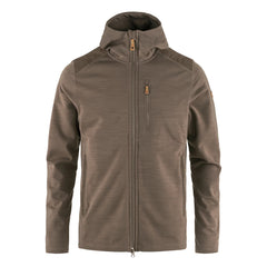 Fjallraven Keb Fleece Hoodie Suede Brown - Parasol Store