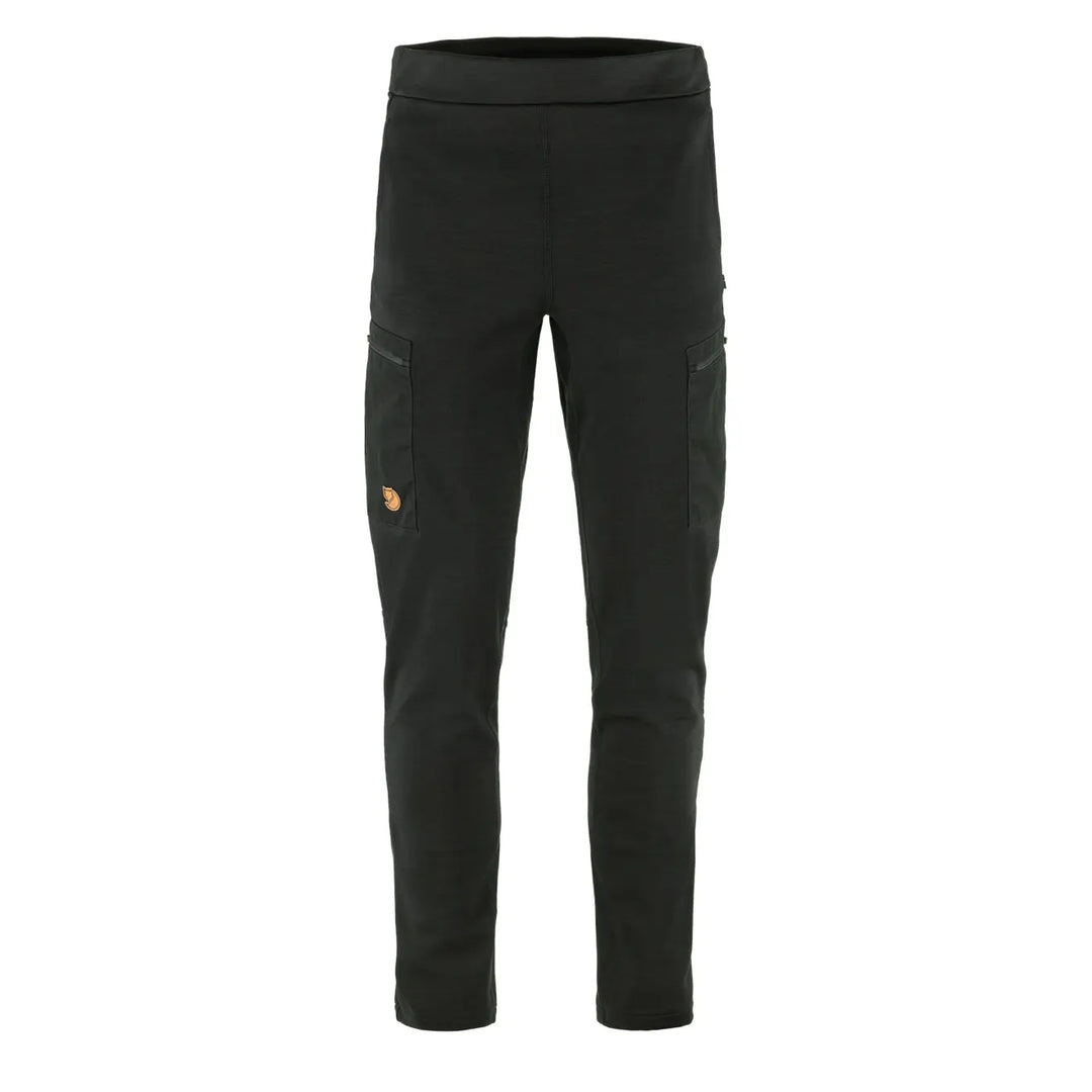 Fjallraven Keb Fleece Trousers Black - Parasol Store