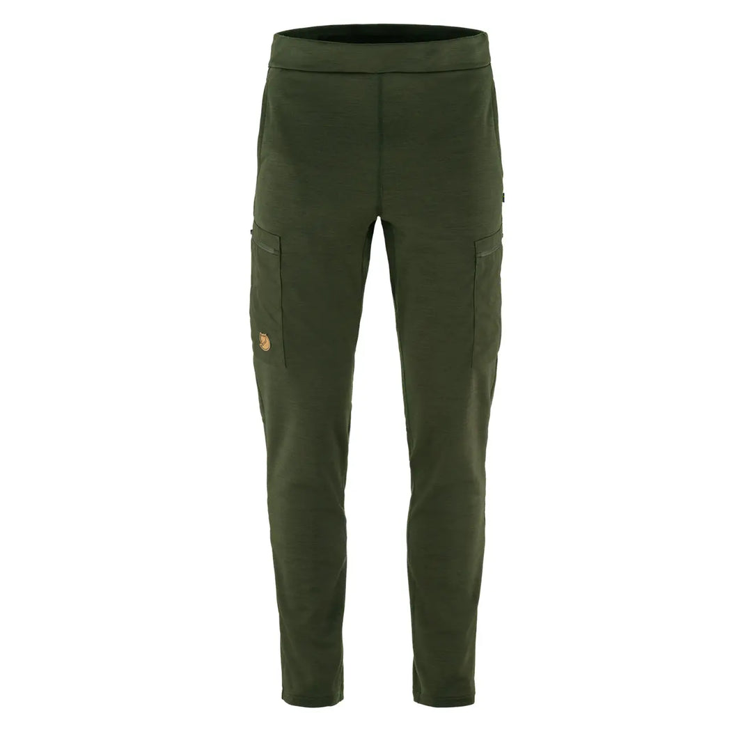 Fjallraven Keb Fleece Trousers Deep Forest - Parasol Store