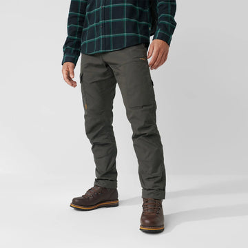 Fjallraven Karl Pro Trousers Reg Leg Classic Suede Brown - Parasol Store