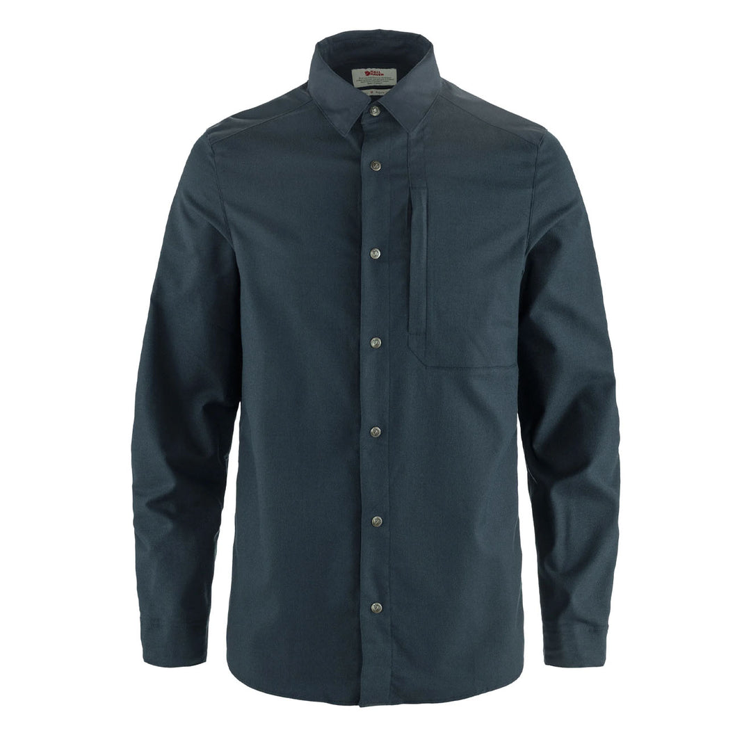 Fjallraven Keb Trekking Shirt LS Dark Navy-Dark Navy - Parasol Store