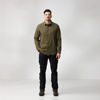 Fjallraven Keb Trekking Shirt LS Laurel Green-Laurel Green - Parasol Store