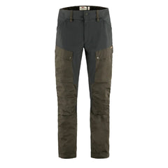 Fjallraven Keb Trousers Reg Leg Dark Olive / Dark Grey - Parasol Store