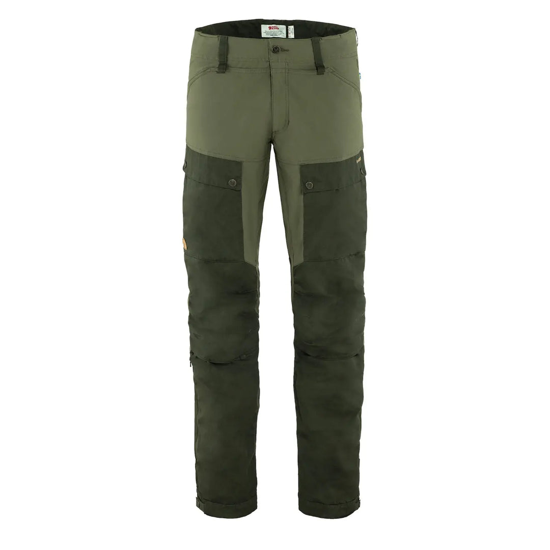Fjallraven Keb Trousers Short Deep Forest-Laurel Green - Parasol Store