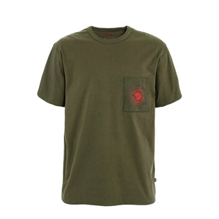 Fjallraven Logo Pocket T-Shirt Laurel Green