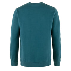 Fjallraven Logo Sweater Deep Sea - Parasol Store