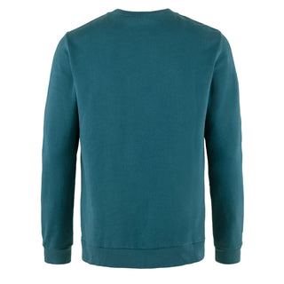 Fjallraven Logo Sweater Deep Sea - Parasol Store