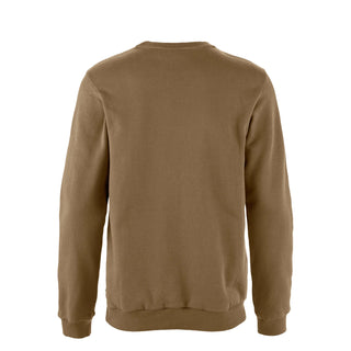 Fjallraven Logo Sweater Wood Brown - Parasol Store