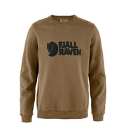 Fjallraven Logo Sweater Wood Brown - Parasol Store