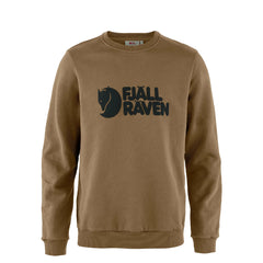 Fjallraven Logo Sweater Wood Brown - Parasol Store