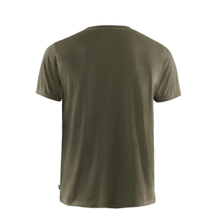 Fjallraven Logo T-Shirt Dark Olive - Parasol Store