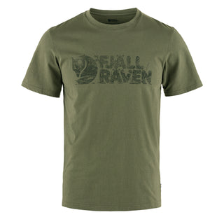 Fjallraven Lush Logo T-Shirt Laurel Green - Parasol Store