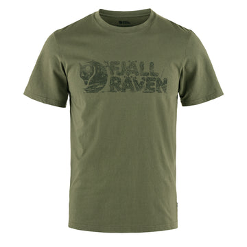 Fjallraven Lush Logo T-Shirt Laurel Green - Parasol Store
