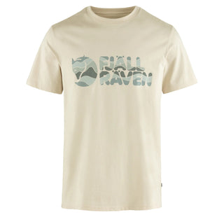 Fjallraven Multicolor Logo T-shirt Chalk White - Parasol Store